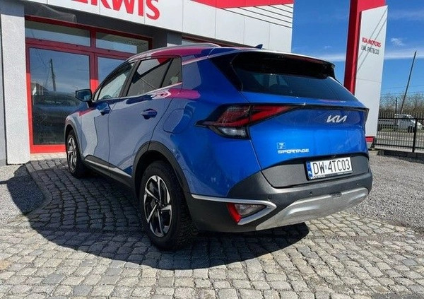 Kia Sportage cena 126400 przebieg: 56000, rok produkcji 2022 z Tykocin małe 379